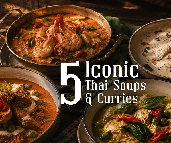 5 Iconic Thai Soups and Curries | Choorotz at Pranakorn Heritage Hotel