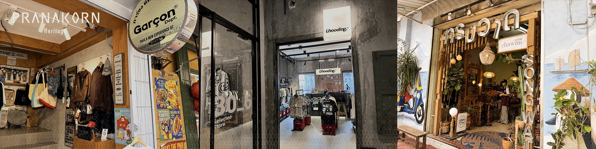 Lhooding streetwear store at Soul Songwat