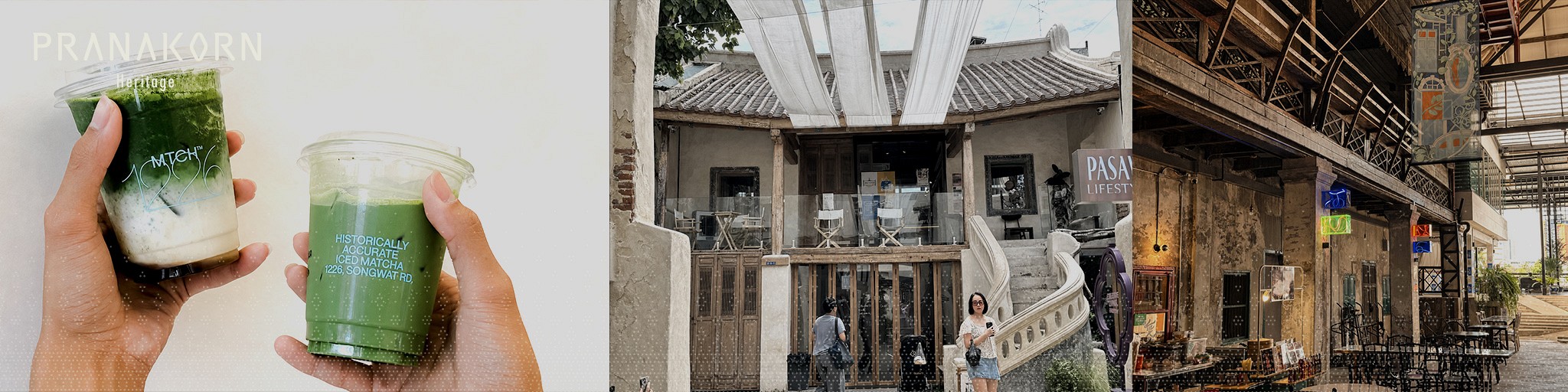 Restored shophouse in Song Wat, Bangkok
