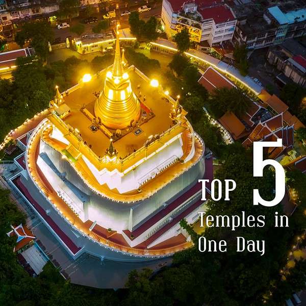Old Town Blessing : Top 5 Temple Hopping in Bangkok Old Town